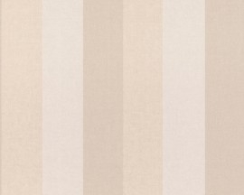 8709-26 beige wit streep behang