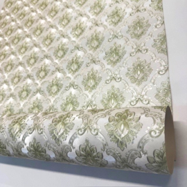 Klassiek groen barok behang glim 95463-1