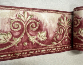 Klassieke behangrand glim Ornamenten