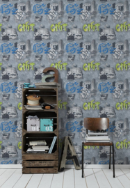 Kids Boys & Girls Graffiti behang 30468-2