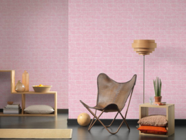 steen behang roze 35981-2