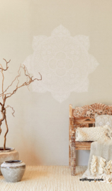 Eijffinger Lounge Wallpower 388900 Mandala Cream