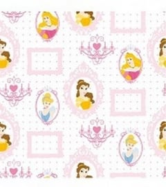 disney behang prinses assepoester roze