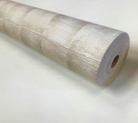 Blokken behang Beige Landelijk zandkleuren Exclusief Italiaans Vinylbehang