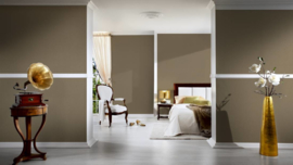 bronsgoud behang vlies 956151