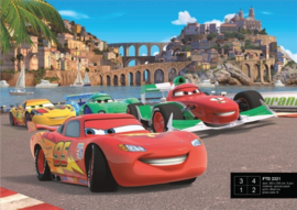 AG Design Fotobehang Disney Cars Race FTD2221