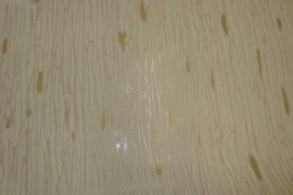 beige goud glim Lambrisering behang vlies 18