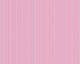 AS Creation Esprit Kids 3 roze strepen behang 2191-14
