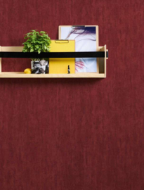 Rood behang uni vlies 34737-4