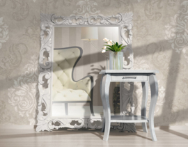Brok behang beige creme metalic glitter 95372-1