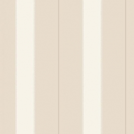 Beige creme strepen behang Wallpaper Rasch 240405