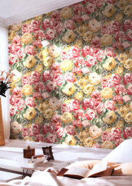 Bloemen behang rozen 95975-3