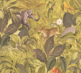Exotische Dieren, Tropische Sferen Jungle behang 38724-2