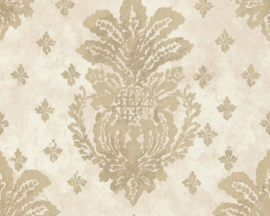 barok behang vlıes beıge creme goud 36456-1