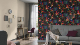 Luxe Botanisch Behang met Pauwenmotief  6371-15