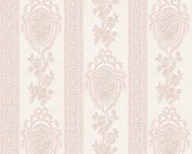 Bloemen Behang rose creme Metallics glitter 18616-4