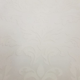 Onszelf OZ7271 vliesbehang overschilderbaar barok wit