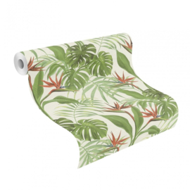 Rasch Mandalay 529029 tropische bloemen planten behang