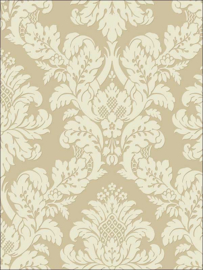 Goud Barok behang glitter uk10483