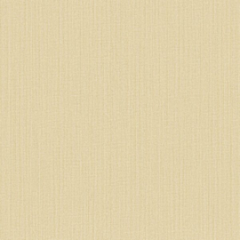 Behang uni lichtgeel-beige 84078 Blooming Garden 6