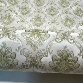 Klassiek groen barok behang glim 95463-1