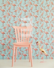Eijffinger Script behang 347502 Flamingo