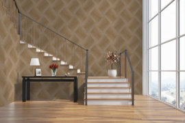 Spotlight behang goud 10404-30