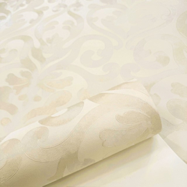 klassiek Ornamenten behang barok creme  9331-40
