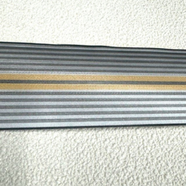 zilver behangrand gestreept