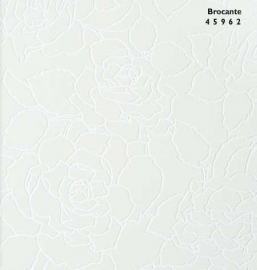 wit bloemen parelmoer  romantisch behang 45962