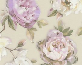 Bloemen behang as creation 39608-1
