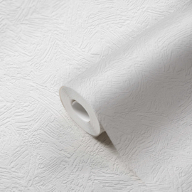 vinyl behang wit relief 330321