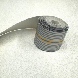zilver behangrand gestreept