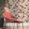 Behang met geometrische vormen 29918 Materika