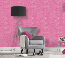 zebraprint behang roze 37120-3