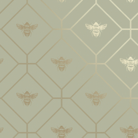 Dutch Wallcoverings Imaginarium II behang Honeycomb Bee 13080