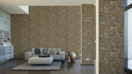 A.S. Creation stenen behang 95863-1 / 958631