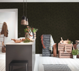 behang zwart 34076-1