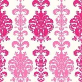 paars roze wit barok behang 28
