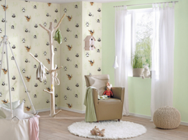 AS Creation Little Love behang Panda 38142-1