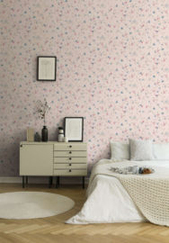 landhuis stijl bloemen behang 39071-1