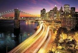 8-516 Komar NYC Lights Fotobehang National Geographic stad verlicht behang
