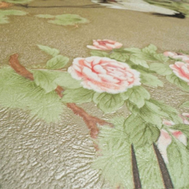 Kraanvogels behang romantisch oosters chinees japans