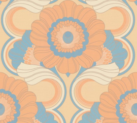 Retro chic behang as creation 39530-2