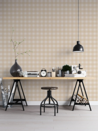 Behang met ruitpatroon G56399 Global Fusion