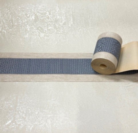 Hermitage blauw crème behangrand 9 cm – 5 meter lang