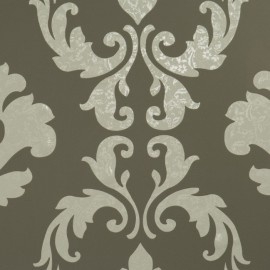 BN Wallcoverings Glamorous 46715 bruin unie vlies