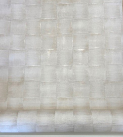 Blokken behang Beige Landelijk zandkleuren Exclusief Italiaans Vinylbehang