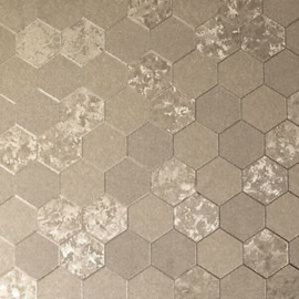 Arthouse Illusions behang goud Foil Honeycomb 294701