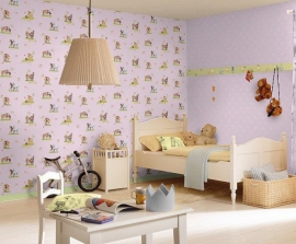 paarden behang 413502